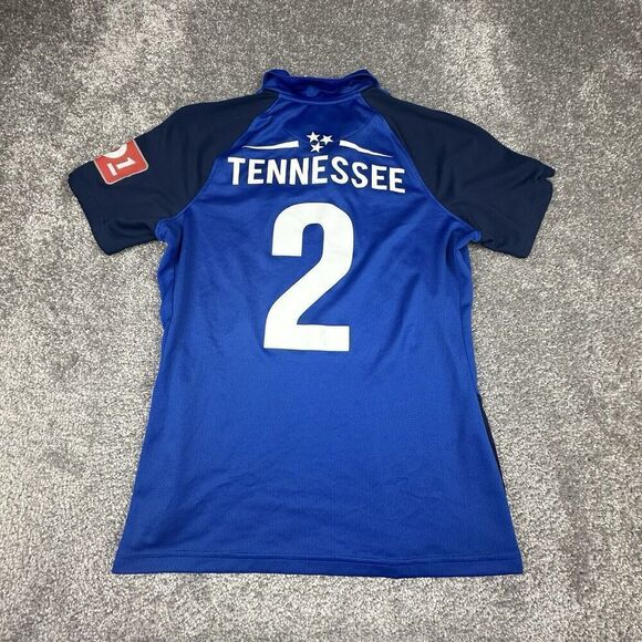 Nike Tennessee Soccer Club Jersey Womens Medium (18x24) Blue Polo Dri-Fit - Picture 8 of 8